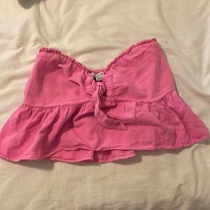American Eagle strapless top